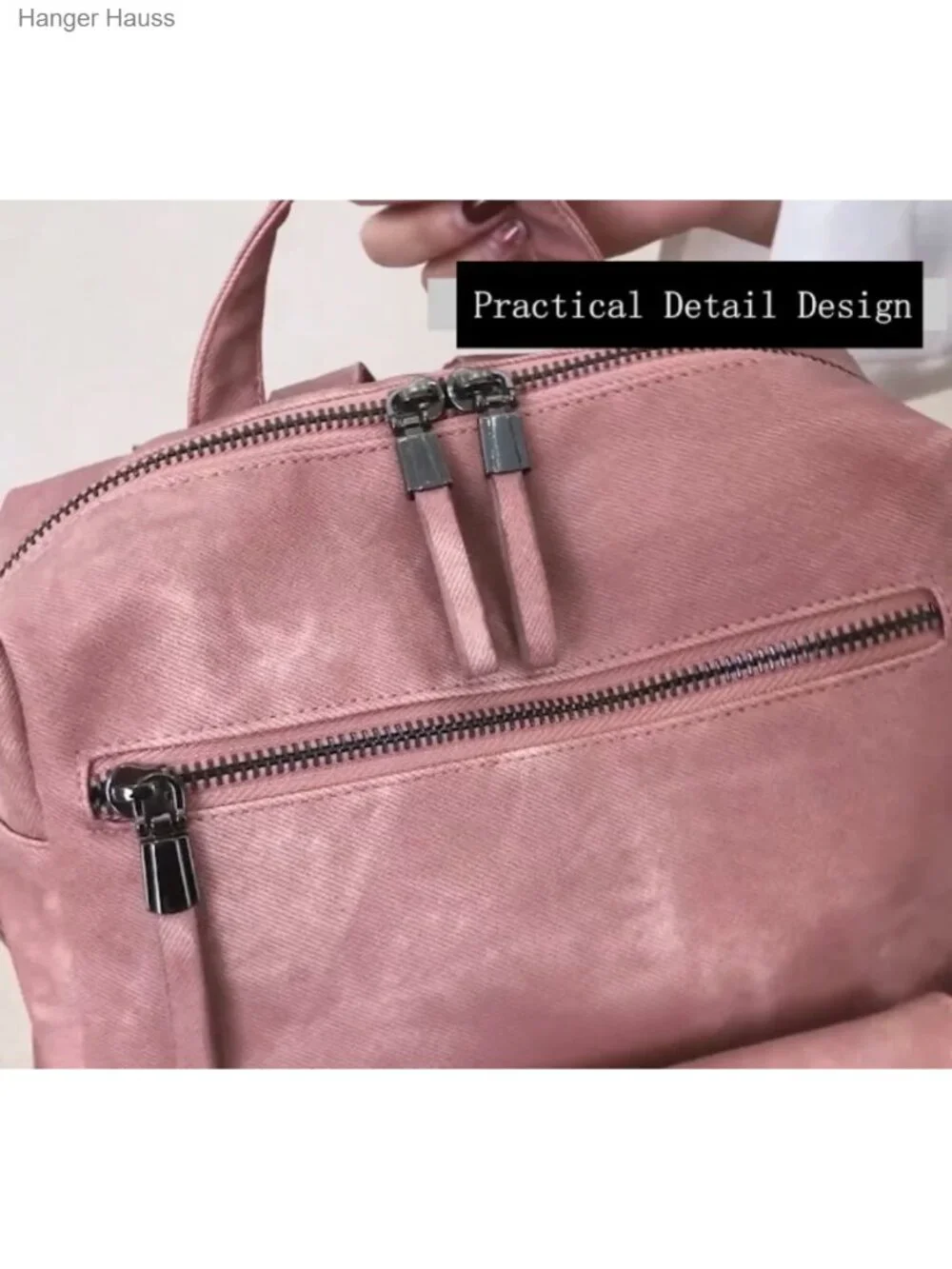 Women's Small Leather Backpack Purse Anti-Theft Convertible Shoulder Handbag